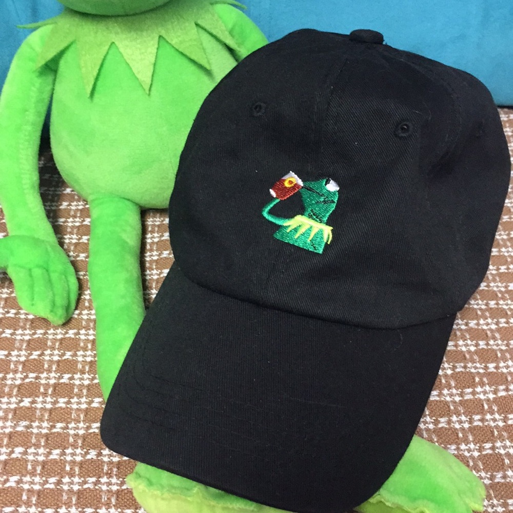 Kermit the frog hat!